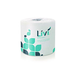 Livi VPG Select Bath Tissue, 2-Ply, White, 500 Sheets/Roll, 80 Rolls/Carton (21545)