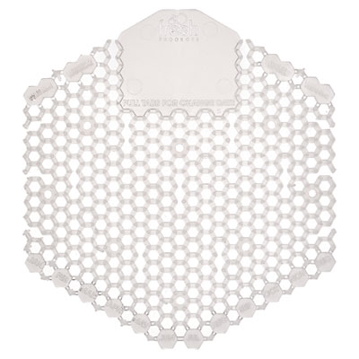 Fresh Products Wave 3D Urinal Deodorizer, Honeysuckle Scent, Clear, 58 g, 10/Box, 6 Boxes/Carton (3WDS60HON)