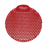 Fresh Products Slant7 with Terminator Urinal Screen, Forest Scent, Red, 30/Carton (S7TCT)