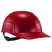 ergodyne Skullerz 8951 Vented Hard Shell Bump Cap, Short Brim, Red (23984)