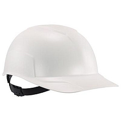ergodyne Skullerz 8952 Hard Shell Bump Cap, Short Brim, White (23995)
