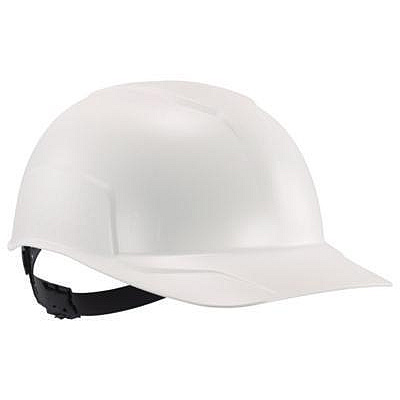 ergodyne Skullerz 8952 Hard Shell Bump Cap, Short Brim, White (23995)
