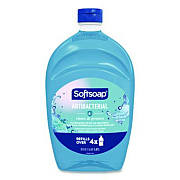 Softsoap Antibacterial Liquid Hand Soap Refill, Cool Splash, 50 oz Bottle (61031016EA)