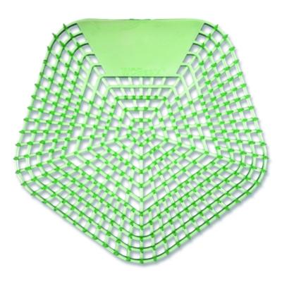 Boardwalk Anti-Splash Urinal Screen, Cucumber Twist Scent, Green, 0.11 oz, 10/Box (1005)