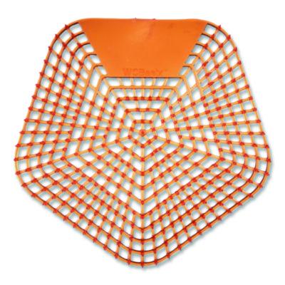 Boardwalk Anti-Splash Urinal Screen, Mango Mist Scent, Orange, 0.11 oz, 10/Box (1006)