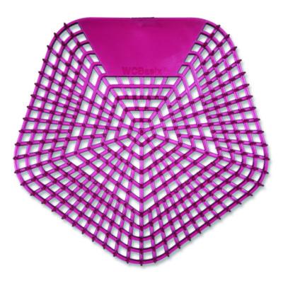 Boardwalk Anti-Splash Urinal Screen, Apple Cinnamon Scent, Red, 0.11 oz, 10/Box (1007)
