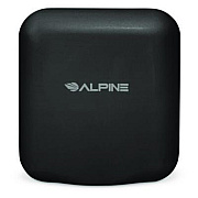 Alpine Industries Hemlock Commercial Automatic 120V Hand Dryer, 6.69 x 11.41 x 12.31, Black (ALP40010BLA)