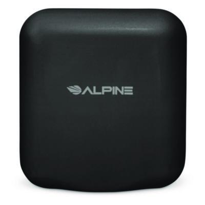 Alpine Industries Hemlock Commercial Automatic 120V Hand Dryer, 6.69 x 11.41 x 12.31, Black (ALP40010BLA)