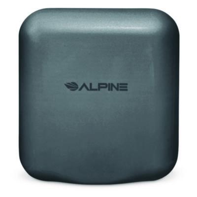 Alpine Industries Hemlock Commercial Automatic 120V Hand Dryer, 6.68 x 11.41 x 12.31, Gray (ALP40010GRY)