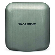 Alpine Industries Hemlock Commercial Automatic 120V Hand Dryer, 6.68 x 11.41 x 12.31, Silver (ALP40010SSB)