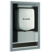 Alpine Industries Hemlock Recess Wall Kit, 3.38 x 16.38 x 26, Stainless Steel (ALP400RECESS)