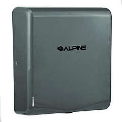Alpine Industries Willow Commercial 120V Automatic Hand Dryer, 3.93 x 11.25 x 12.63, Gray (ALP40510GRY)
