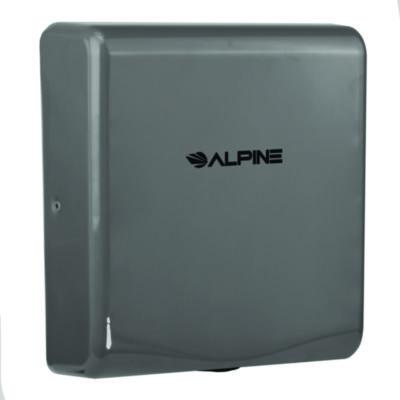 Alpine Industries Willow Commercial 120V Automatic Hand Dryer, 3.93 x 11.25 x 12.63, Gray (ALP40510GRY)