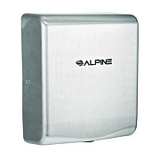 Alpine Industries Willow Commercial 120V Automatic Hand Dryer, 3.93 x 11.25 x 12.63, Silver (ALP40510SSB)
