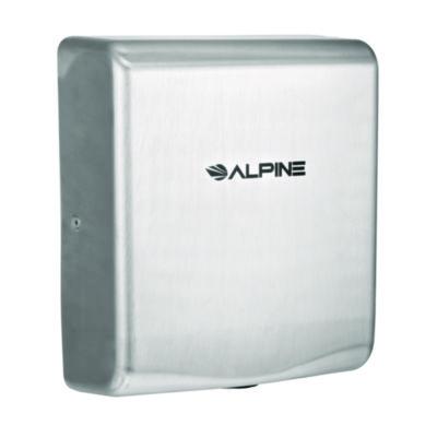 Alpine Industries Willow Commercial 120V Automatic Hand Dryer, 3.93 x 11.25 x 12.63, Silver (ALP40510SSB)