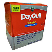 DayQuil Severe Cold and Flu Relief LiquiCaps, 2 LiquiCaps/Packet, 32 Packets/Box (04263)