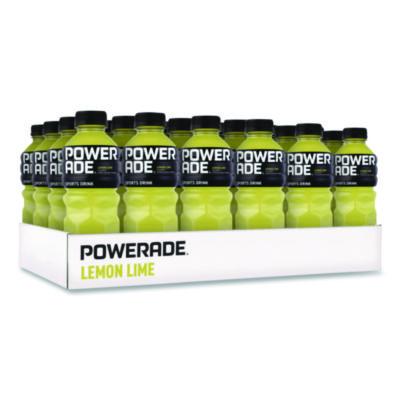 POWERADE Sports Drink, Lemon Lime, 20 oz Bottle, 24/Pack (049000003697)