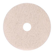 Boardwalk Natural Hog Hair Burnishing Floor Pads, 17" Diameter, Tan, 5/Carton (4017NHE)