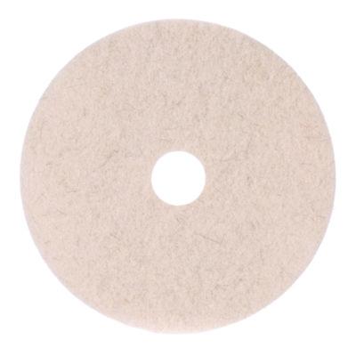 Boardwalk Natural Hog Hair Burnishing Floor Pads, 17" Diameter, Tan, 5/Carton (4017NHE)