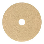 Boardwalk Burnishing Floor Pads, 19" Diameter, Tan, 5/Carton (4019ULT)