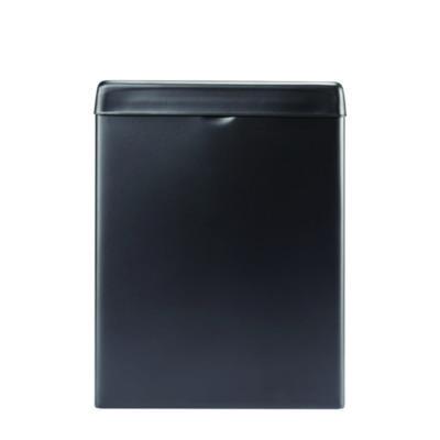 Alpine Industries Stainless Steel Wall-Mounted Sanitary Napkin Receptacle, Black (ALP451SSBBLK)