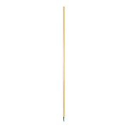 Boardwalk Metal Tip Threaded Hardwood Broom Handle, 0.94" dia x 60", Natural (136)