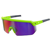 ergodyne Skullerz AEGIR Anti-Scratch Enhanced Anti-Fog Safety Glasses, Lime Half Frame, Polarized Mirrored Purple Single Lens (55061)