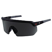 ergodyne Skullerz AEGIR Anti-Scratch Enhanced Anti-Fog Safety Glasses, Matte Black Half Frame, Polarized Smoke Single Lens (55063)