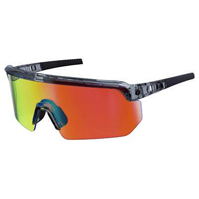 ergodyne Skullerz AEGIR Anti-Scratch Enhanced Anti-Fog Safety Glasses, Clear Smoke Half Frame, Polarized Mirrored Orange Single Lens (55060)