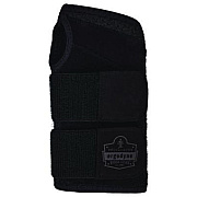 ergodyne ProFlex 4015 Wrist Brace Support with Double Strap, Large, Fits Right Hand, Black (70154)