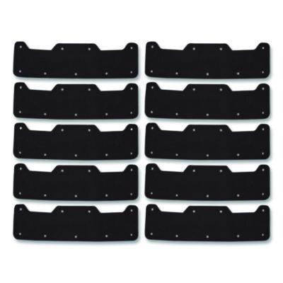ergodyne Skullerz 8953 Hard Shell Bump Cap Sweatband Replacement, Black, 10/Pack (60237)