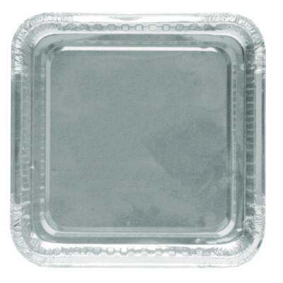 HFA 8" Square Cake Pan, 7.88 x 7.88 x 1.31, Silver, Aluminum, 500/Carton (404835500)