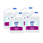 PURELL Foodservice Surface Sanitizer, Fragrance-Free, 1 gal Bottle, 4/Carton (434104)