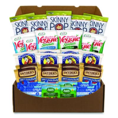 Snack Box Pros Healthy Snack Box, 37 Assorted Snacks/Box (700S0005)
