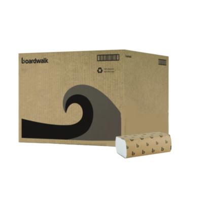 Boardwalk Multifold Paper Towels, 1-Ply, 9 x 9.45, White, 250 Towels/Pack, 16 Packs/Carton (6200)