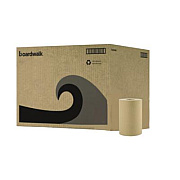 Boardwalk Hardwound Paper Towels, 1-Ply, 8" x 350 ft, Natural, 12 Rolls/Carton (6252)