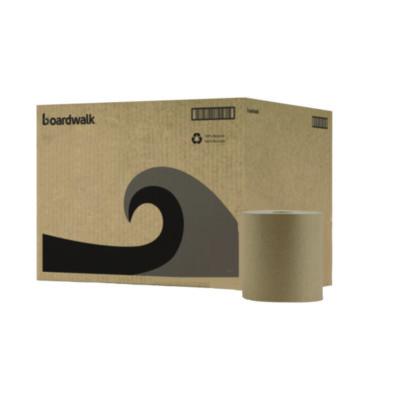 Boardwalk Hardwound Paper Towels, Nonperforated, 1-Ply, 8" x 800 ft, Natural, 6 Rolls/Carton (6256)