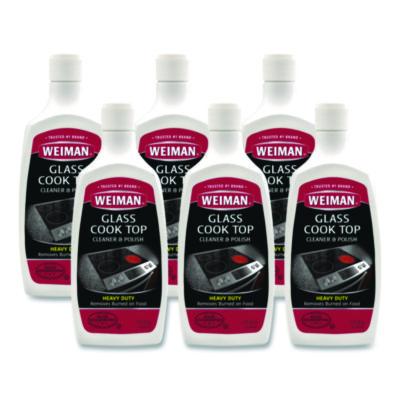 WEIMAN Glass Cook Top Cleaner and Polish, 20 oz, Squeeze Bottle, 6/CT (137)