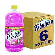 Fabuloso Multi-Use Cleaner, Watermelon Scent, 56 oz Bottle, 6/Carton (61038631CT)