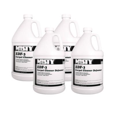 Misty EDF-3 Carpet Cleaner Defoamer, 1 gal Bottle, 4/Carton (1038773)