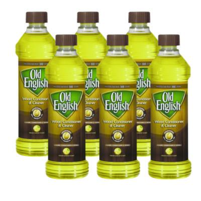 OLD ENGLISH Oil, Furniture, Fresh Lemon, 16 oz Bottle, 6/Carton (75143CT)
