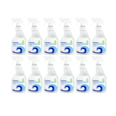 Boardwalk Natural Glass Cleaner, Unscented, 32 oz Trigger Spray Bottle, 12/Carton (47112G)