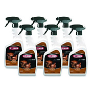 WEIMAN Leather Cleaner and Conditioner, Floral Scent, 22 oz Trigger Spray Bottle, 6/CT (107)