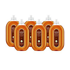 Method Squirt + Mop Wood Floor Cleaner, Almond Scent, 25 oz Squirt Bottle, 6/Carton (00562CT)