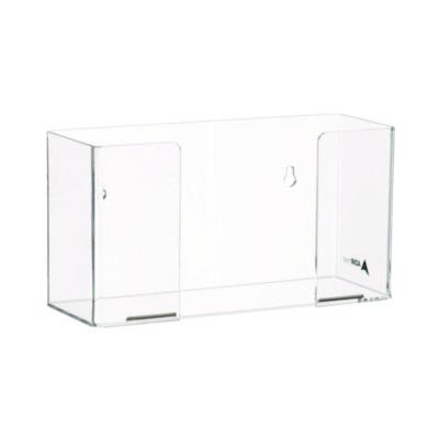 AdirMed Acrylic Glove Dispenser, Single Box Capacity, 10.2 x 3.5 x 5.3, Clear (I90201)