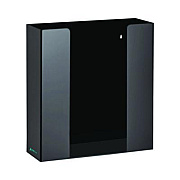 AdirMed Acrylic Glove Dispenser, Double Box Capacity, 10.2 x 3.5 x 10.8, Black (I90202BLK)