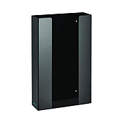 AdirMed Acrylic Glove Dispenser, Triple Box Capacity, 10.2 x 3.5 x 16.1, Black (I90203BLK)
