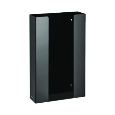 AdirMed Acrylic Glove Dispenser, Triple Box Capacity, 10.2 x 3.5 x 16.1, Black (I90203BLK)