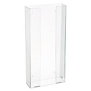 AdirMed Acrylic Glove Dispenser, Quad Box Capacity, 10.2 x 3.5 x 21.1, Clear (I90204)