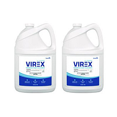 Diversey Virex All-Purpose Disinfectant Cleaner, Lemon Scent, 1 gal Container, 2/Carton (CBD540557)